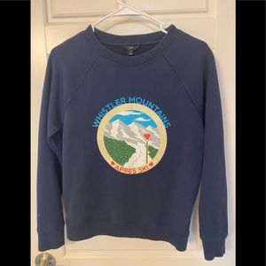 J.Crew Whistler Mountains Sweatshirt